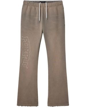 Purple Brand Jogginghose Mit Logo-Print - Grau