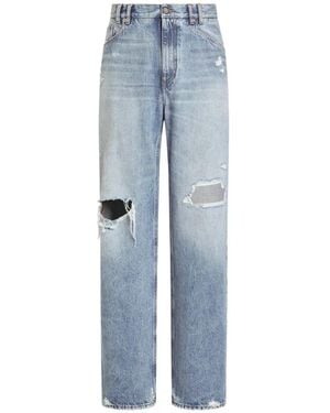 Dolce & Gabbana Denim Broek - Blauw