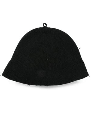The Row Kae Knitted Hat - Black