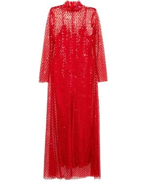 Macgraw Robe Diversion À Coupe Longue - Rouge