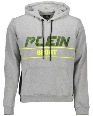 Philipp Plein Logo-print Hoodie - Grey