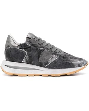 Philippe Model Tropez Haute Trainers - Grey