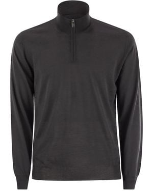 Fedeli Long-Sleeves Jumper - Black
