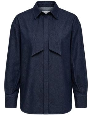 Sa Su Phi Su Denim Shirt - Blue