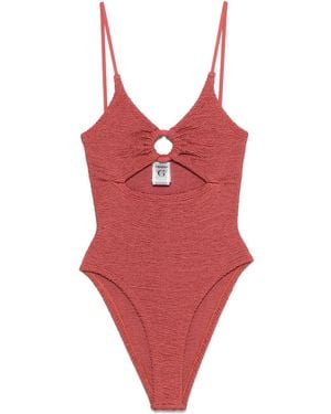 Hunza G Crystal Swimsuit - Red