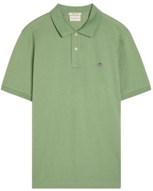 GANT Polo Con Logo Bordado - Verde
