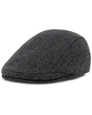 Kangol Seam-Detail Flat Cap - Grey