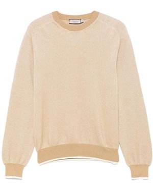 Canali コットン プルオーバー - ナチュラル