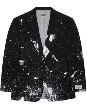 GALLERY DEPT. Splatter-Print Blazer - Black