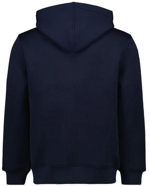 K-Way Spacer-Fabric Hooded Sweatshirt - Blue