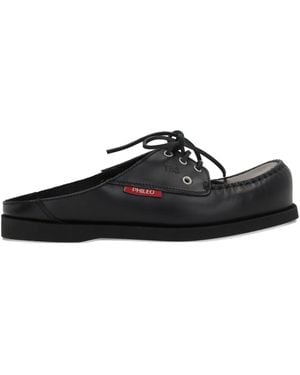 Phileo X Tbs Mules Con Suola Piatta - Nero