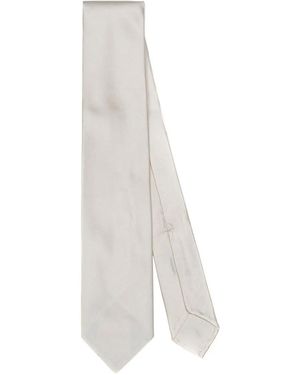 MARINO Pointed-Tip Tie - White