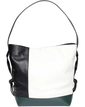 Marni Pod 2.0 Colour-Block Tote Bag - White