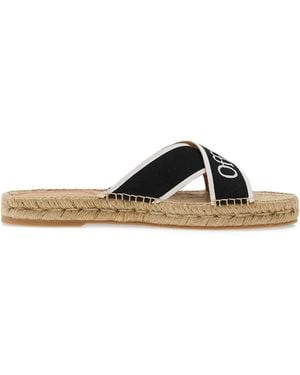 Off-White c/o Virgil Abloh Criss-Cross Espadrilles - Black