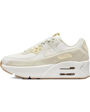 Nike Baskets Air Max 90 'Sail Light Orewood' - Blanc
