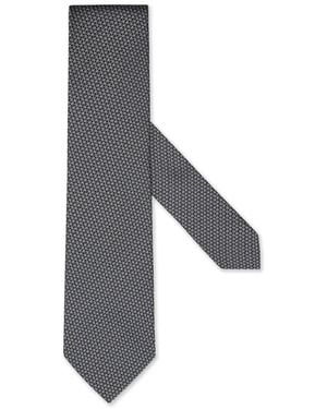 ZEGNA Silk Tie - Grey