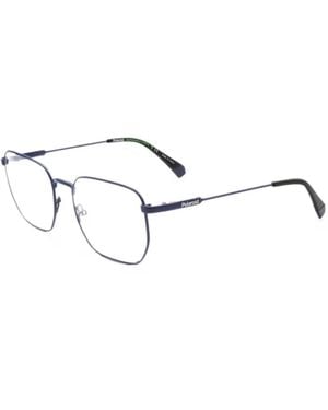 Polaroid Geometric-Frame Glasses - White