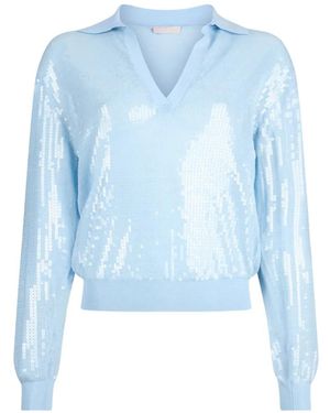 Liu Jo Jumper With Sequins - Blue
