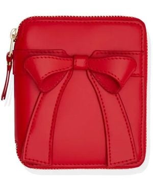 Comme des Garçons Big Bow Wallet - Red