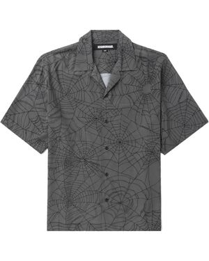 Neighborhood Spiderweb Shirt - Gray