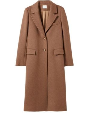 Claudie Pierlot Jas Met Enkele Rij Knopen - Bruin