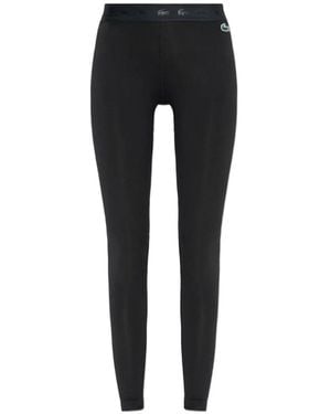 Lacoste Logo-Waistband Leggings - Black