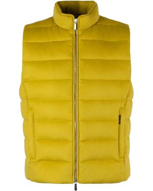 Moorer Oliver Gilet - Yellow
