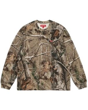 Supreme T-Shirt Ample À Imprimé Camouflage - Multicolor