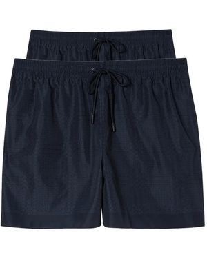 Gucci Interlocking G Swim Shorts - Blue