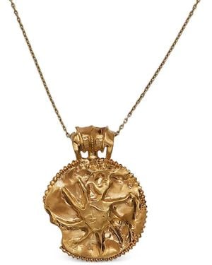 Alighieri The Sun Salutation Medallion - Metallic