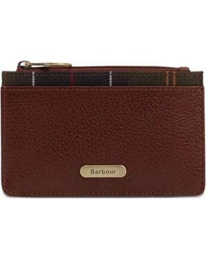 Barbour Alder Plaque Wallet - Brown