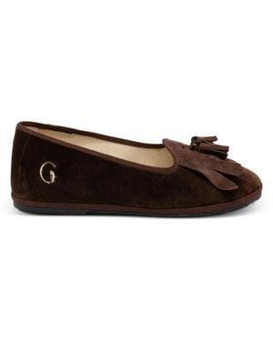 Gondolina Loita Logo-Detail Loafers - Brown