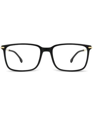 Carrera Brille Mit Eckigem Gestell - Schwarz