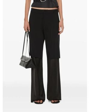 Christopher Esber Pantalon De Costume À Fentes - Noir