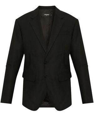 DSquared² Cut-Out Sleeve Blazer - Black