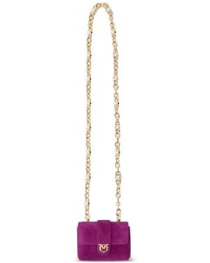 Pinko Riñonera Love Birds Con Perlas - Rosa