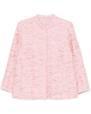 Shiatzy Chen Scape-Of-Curve Jacket - Pink