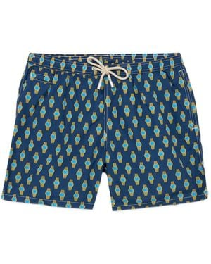 MC2 Saint Barth Costume Da Bagno Micro Fantasy - Blu