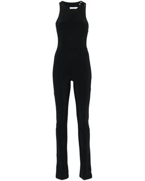 Patrizia Pepe Piercing-Detail Jumpsuit - Black