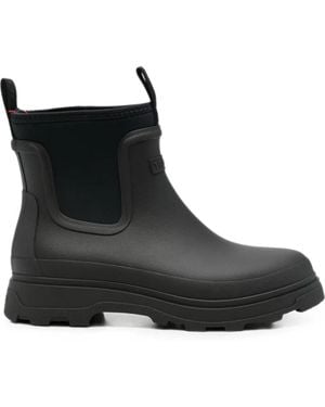 Tretorn Schnürstiefel Mit Kontrasteinsätzen - Schwarz