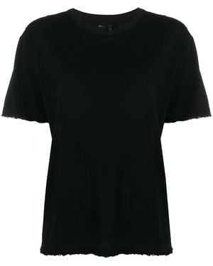 Unravel Project Basic Plain T-Shirt - Black