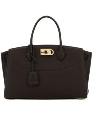 Ferragamo Studio Tote Bag - Schwarz