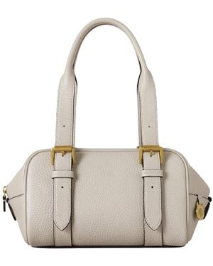 Mulberry Bolso De Hombro Boston Pequeño - Blanco