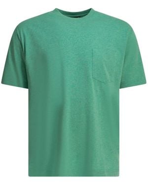 Beams Plus Camiseta Con Bolsillo En El Pecho - Verde