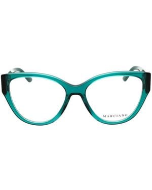 MARCIANO BY GUESS Cat-Eye Glasses - Green