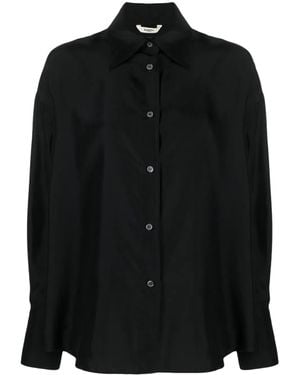 Barena Bernarda Silk Shirt - Black
