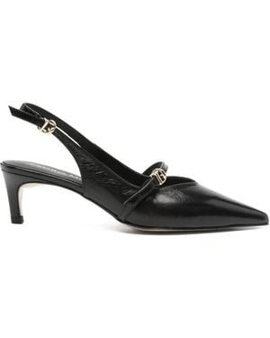 Pedro Miralles Pointed-Toe Pumps - Black