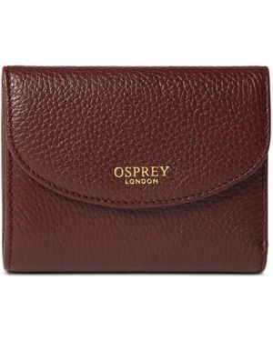 Osprey Small Core Leather Wallet - Purple