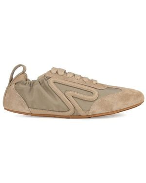 Sergio Rossi Baskets Rush À Lacets - Neutre