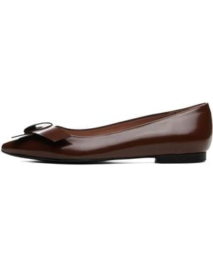 Poche Paris Pumps Lorraine - Marrone